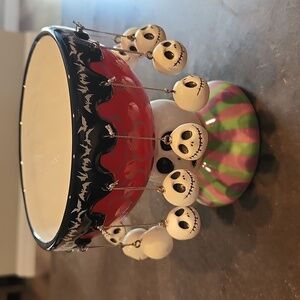 Nightmare Before Christmas Jack Head small candy bowl. RARE